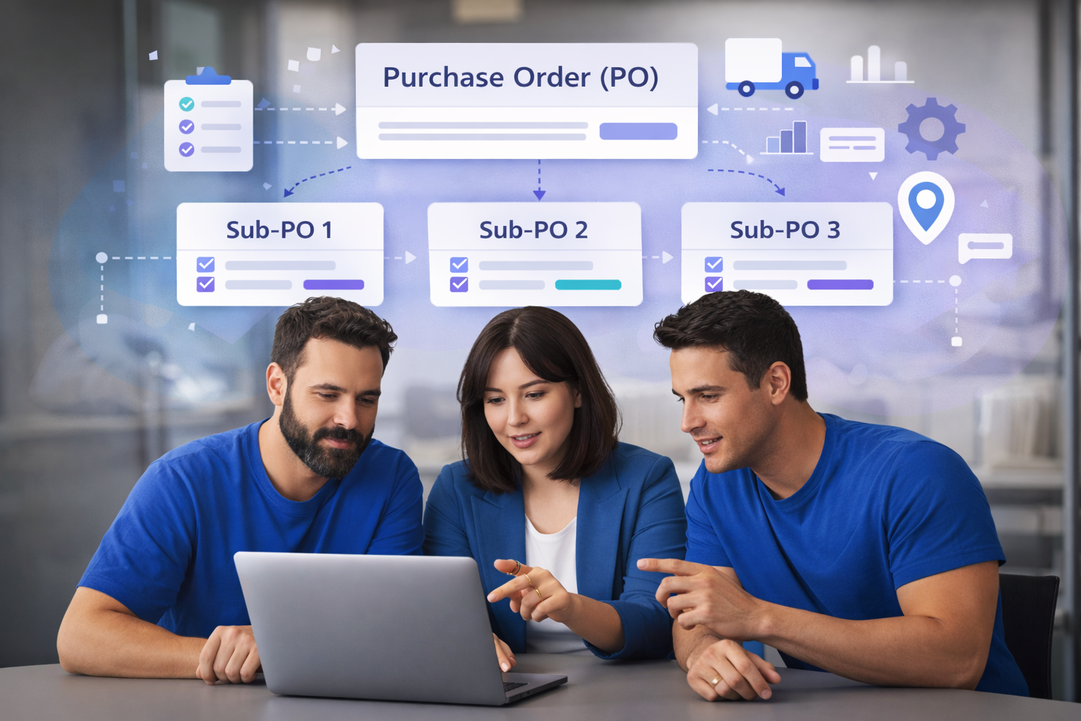 PO & Sub-PO Collaboration Module Feature